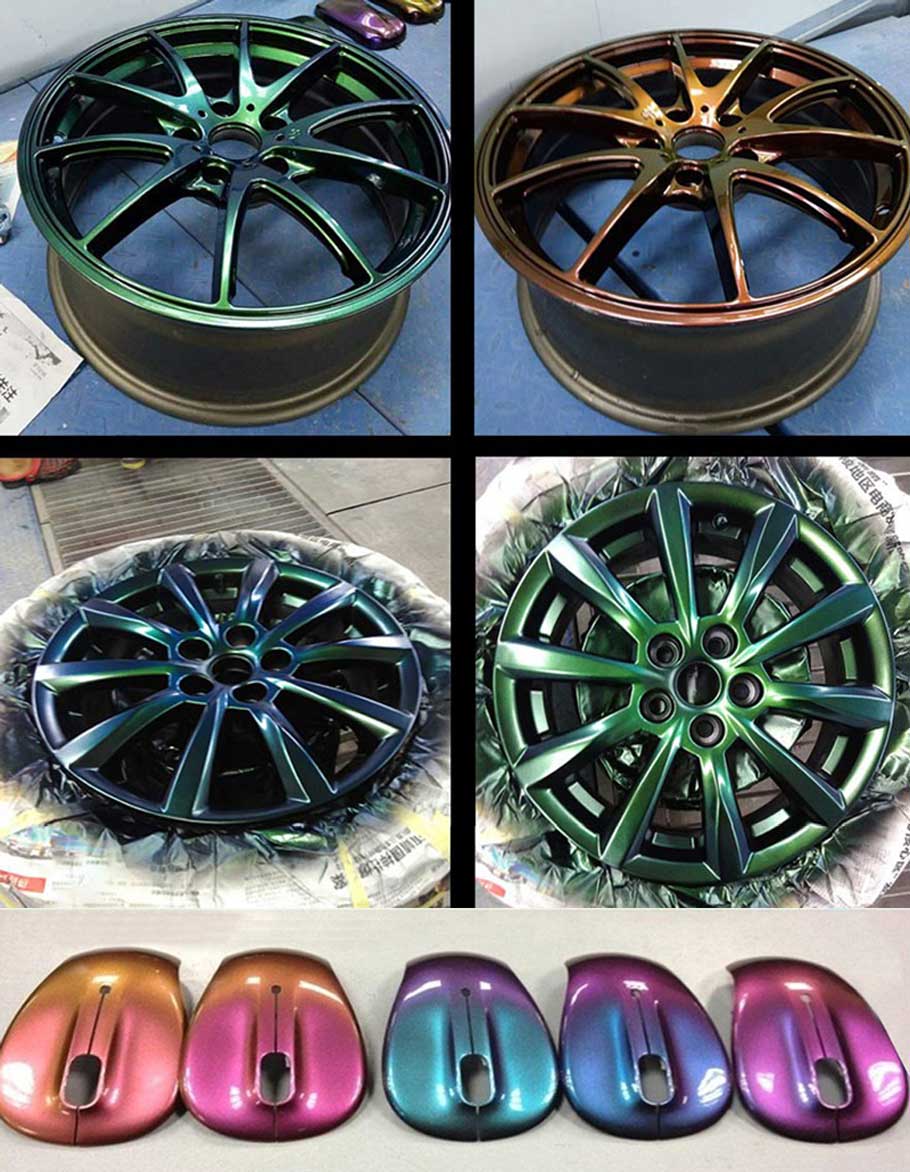 Car DIY chameleon pigment powder